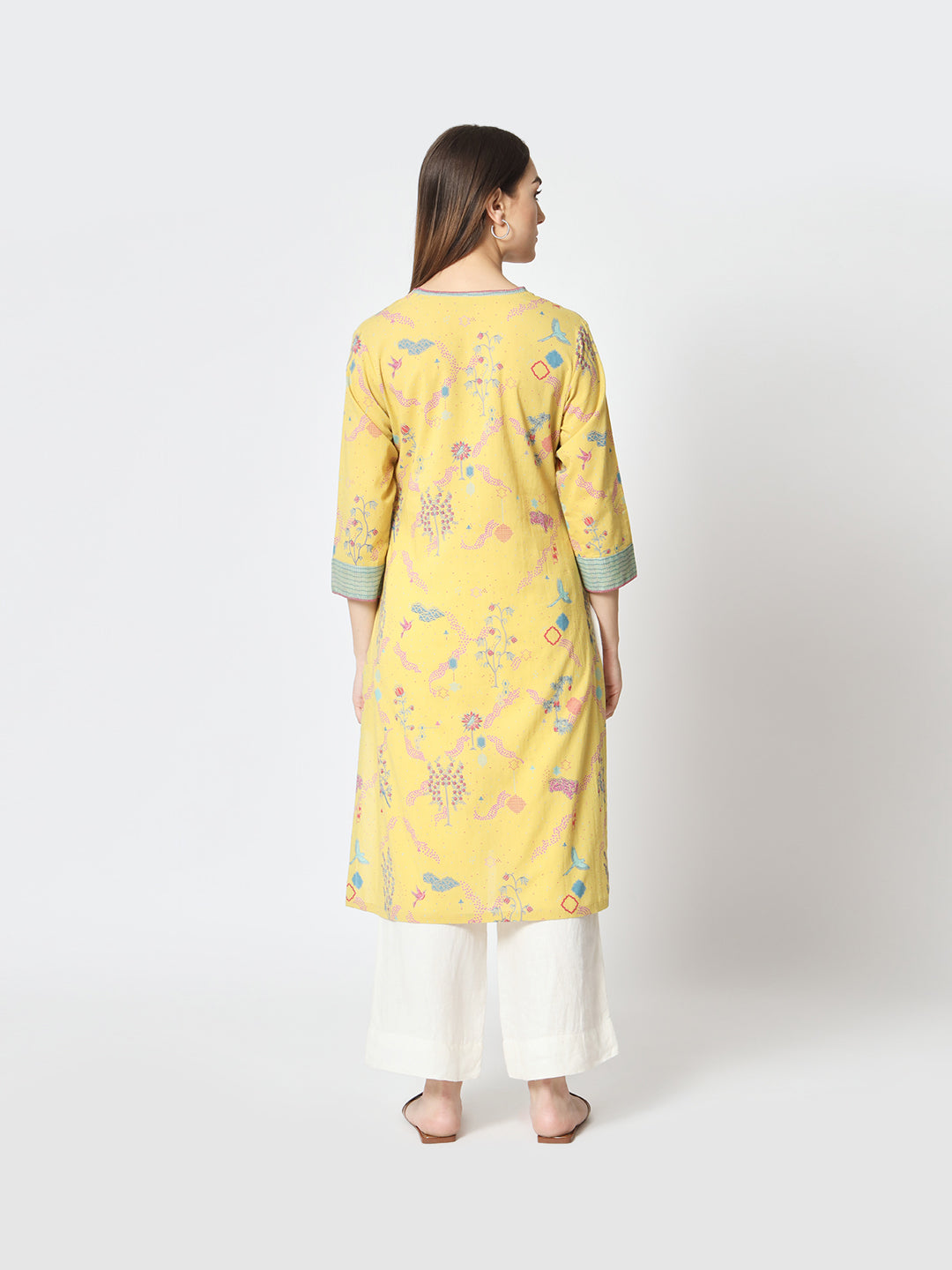Tuscany 'Firdous' Straight Kurta