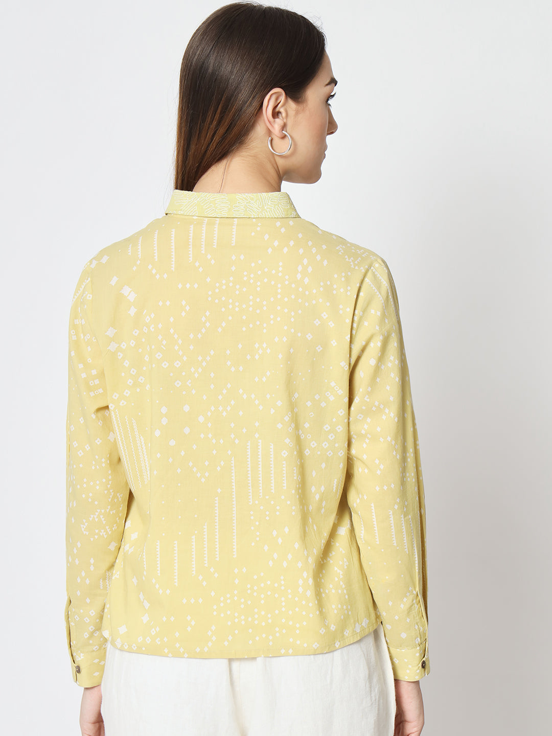 Lime Green 'Sitaare' Shirt
