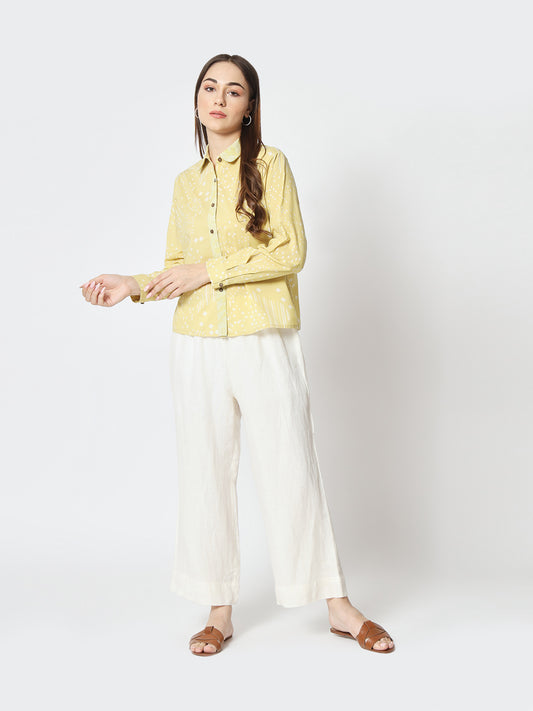 Lime Green 'Sitaare' Shirt