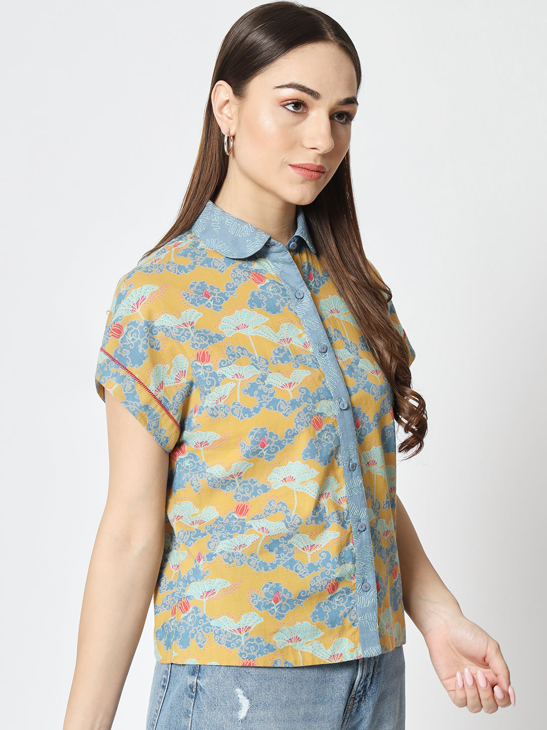 'Baadal' Printed Shirt