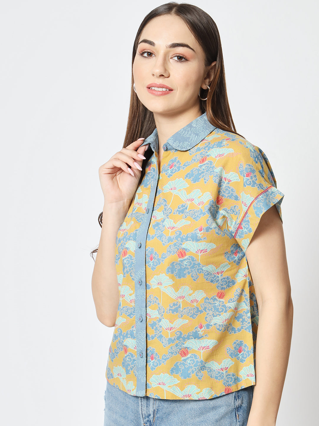 'Baadal' Printed Shirt