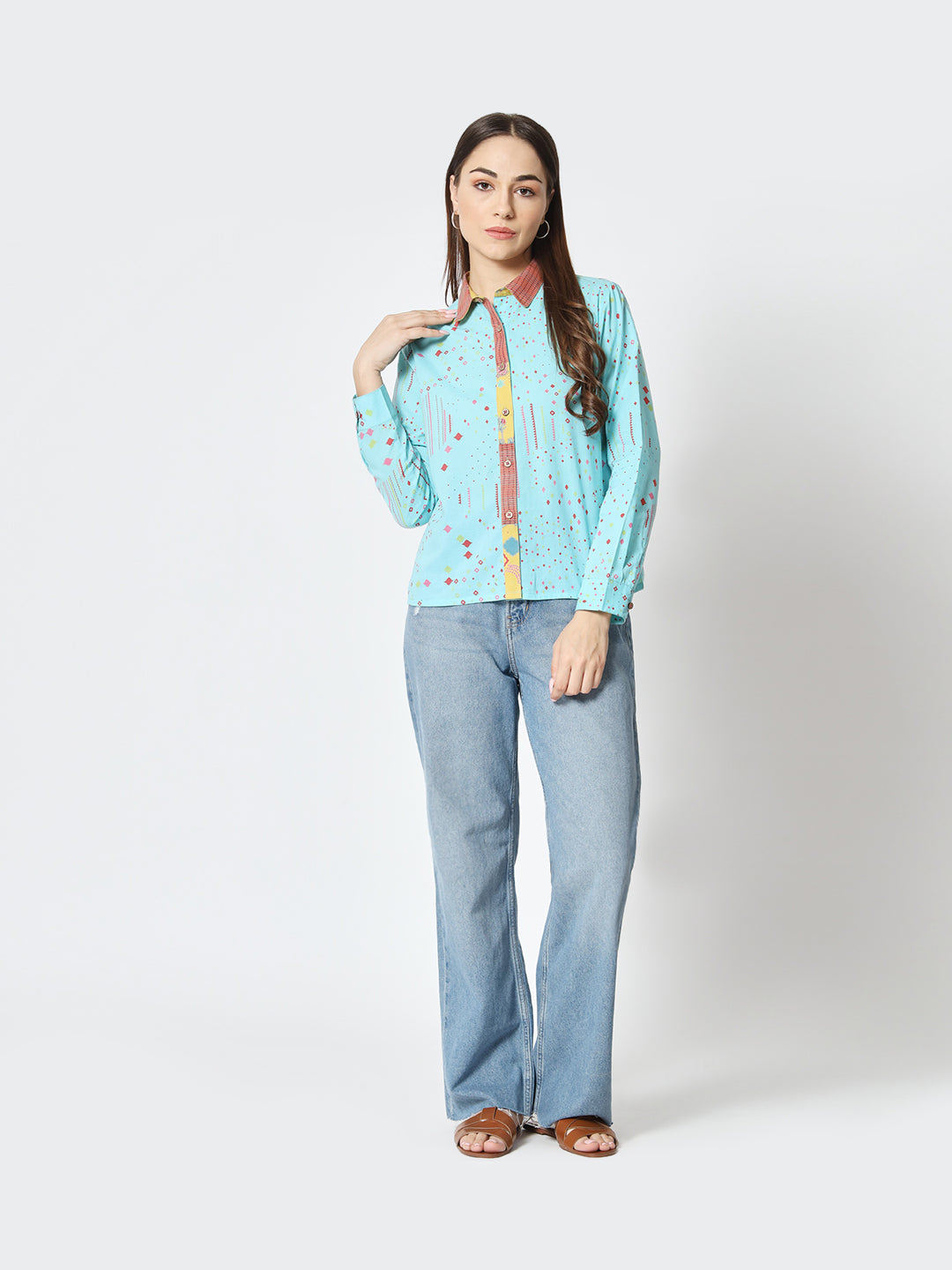Multicolored 'Sitaare' Shirt
