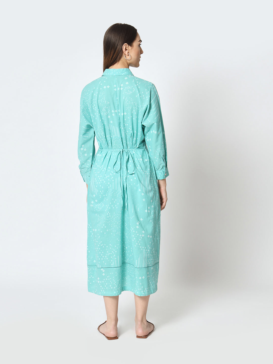 'Sitaare' Button Down Dress