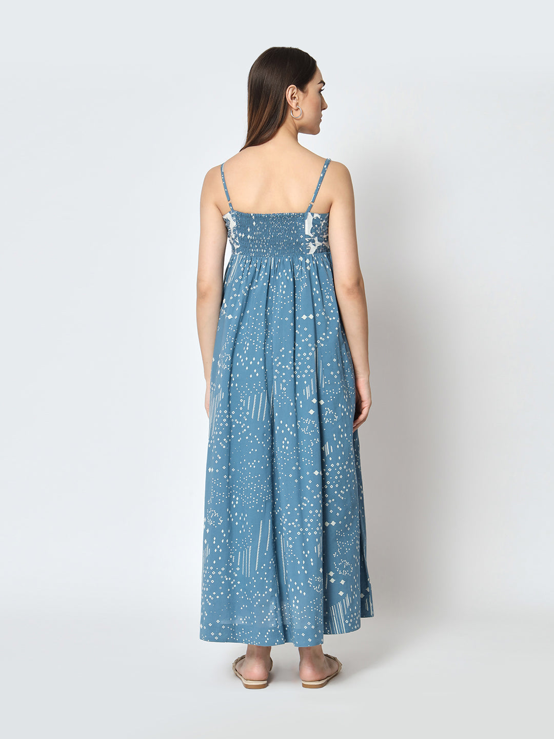 Indigo 'Sitaare' Dress