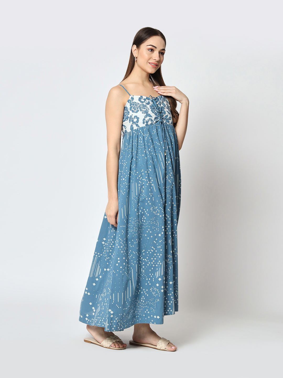 Indigo 'Sitaare' Dress