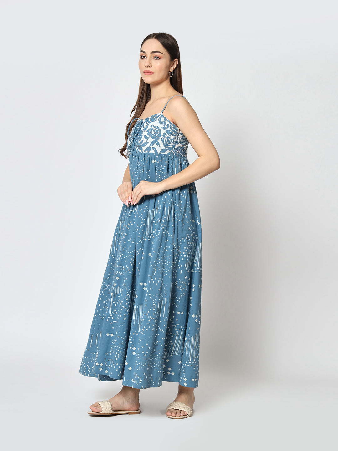 Indigo 'Sitaare' Dress