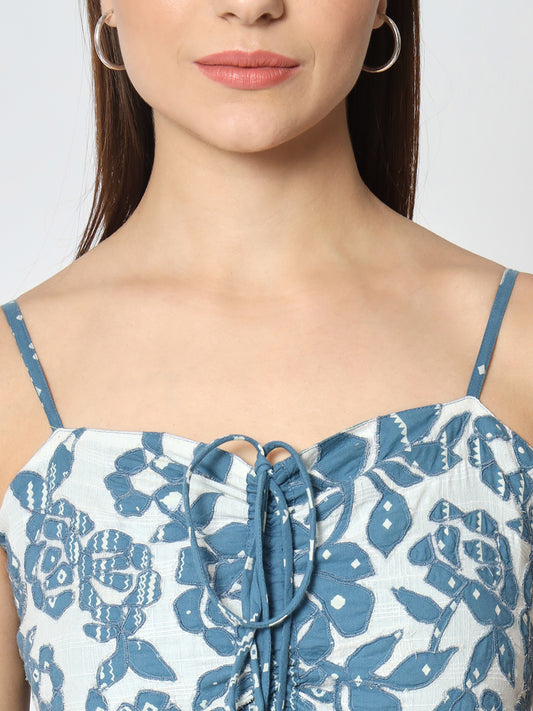 Indigo 'Sitaare' Dress