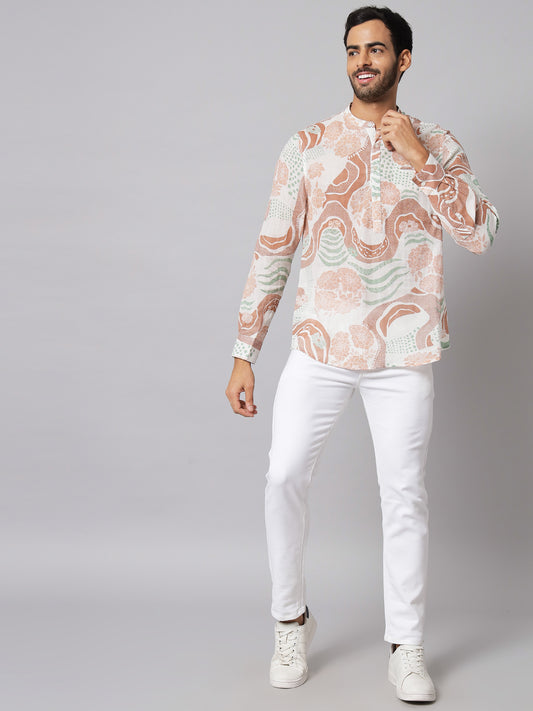 Printed ' Journey ' Shirt