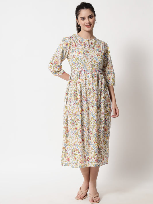 Printed ' Naura ' Dress