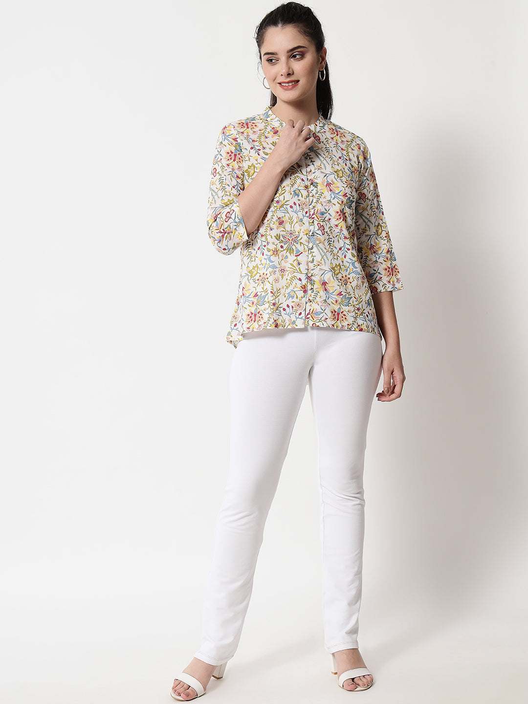 Printed ' Naura ' Top