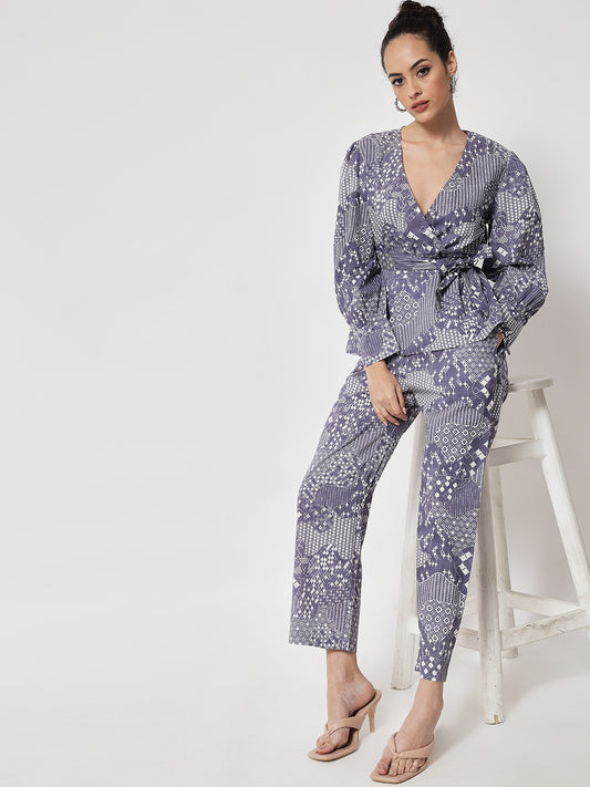 Cotton Printed ' Jharoka ' Co- Ord Set