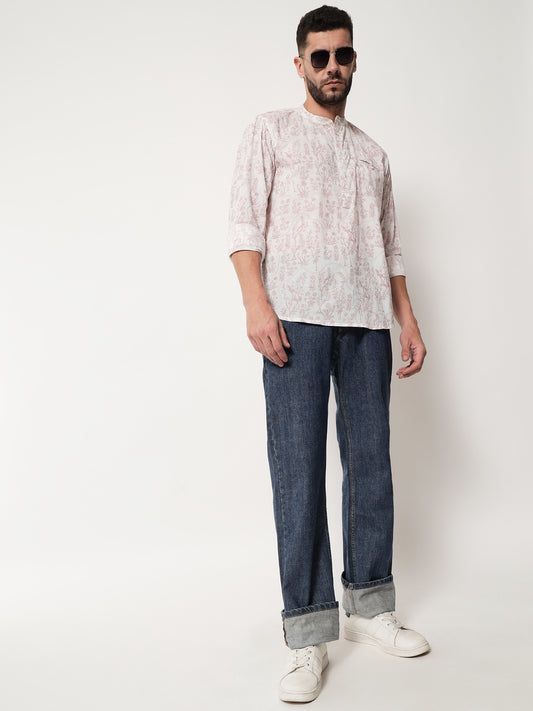 Cotton Printed ' Shajar ' Shirt