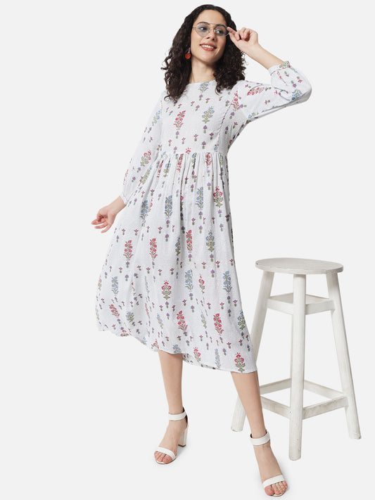 Cotton Printed Dress