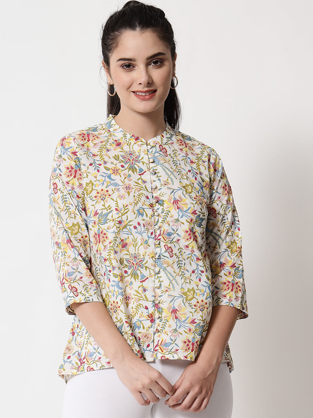 Printed ' Naura ' Top