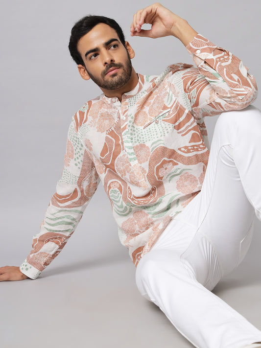 Printed ' Journey ' Shirt