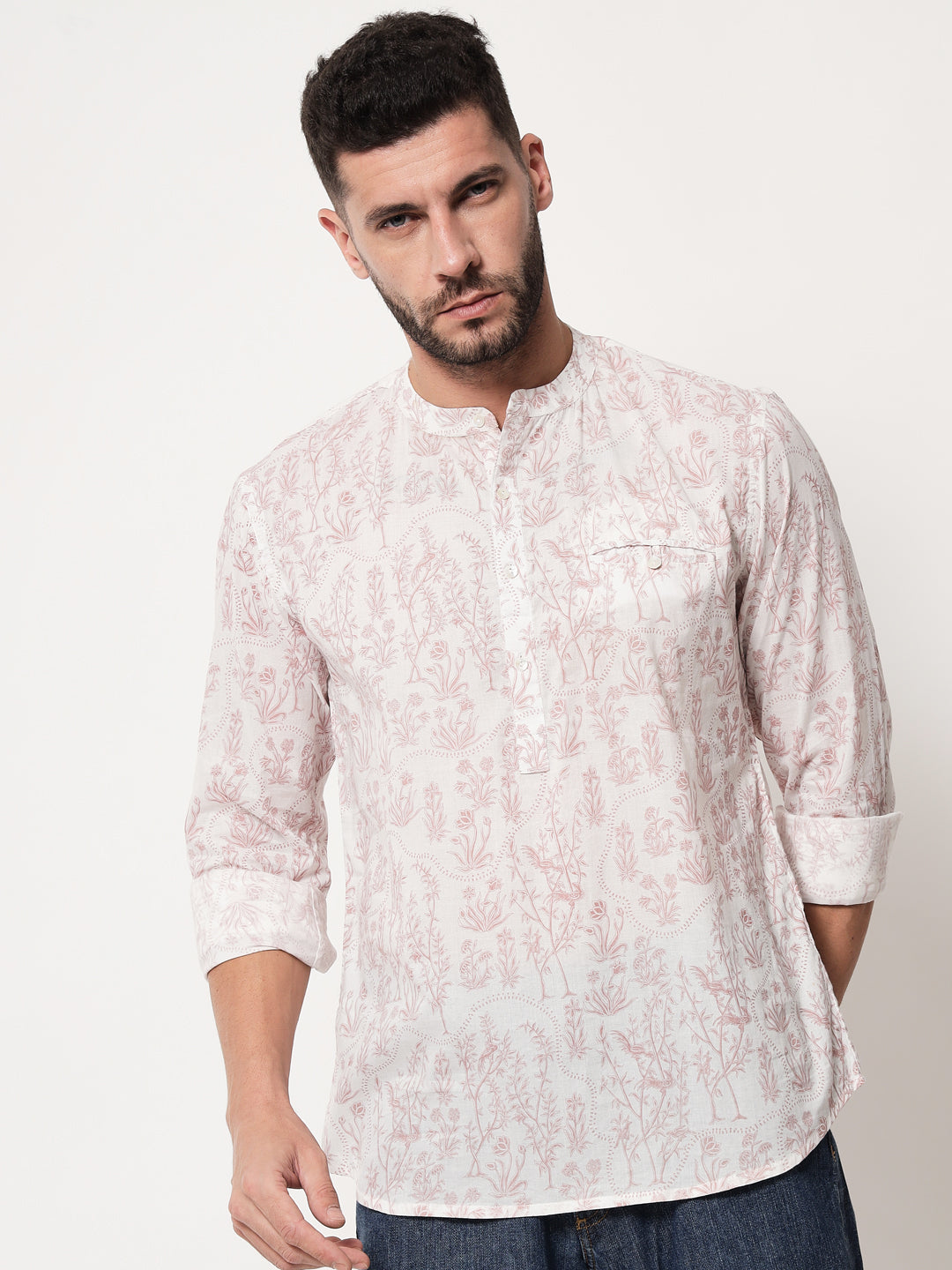 Cotton Printed ' Shajar ' Shirt