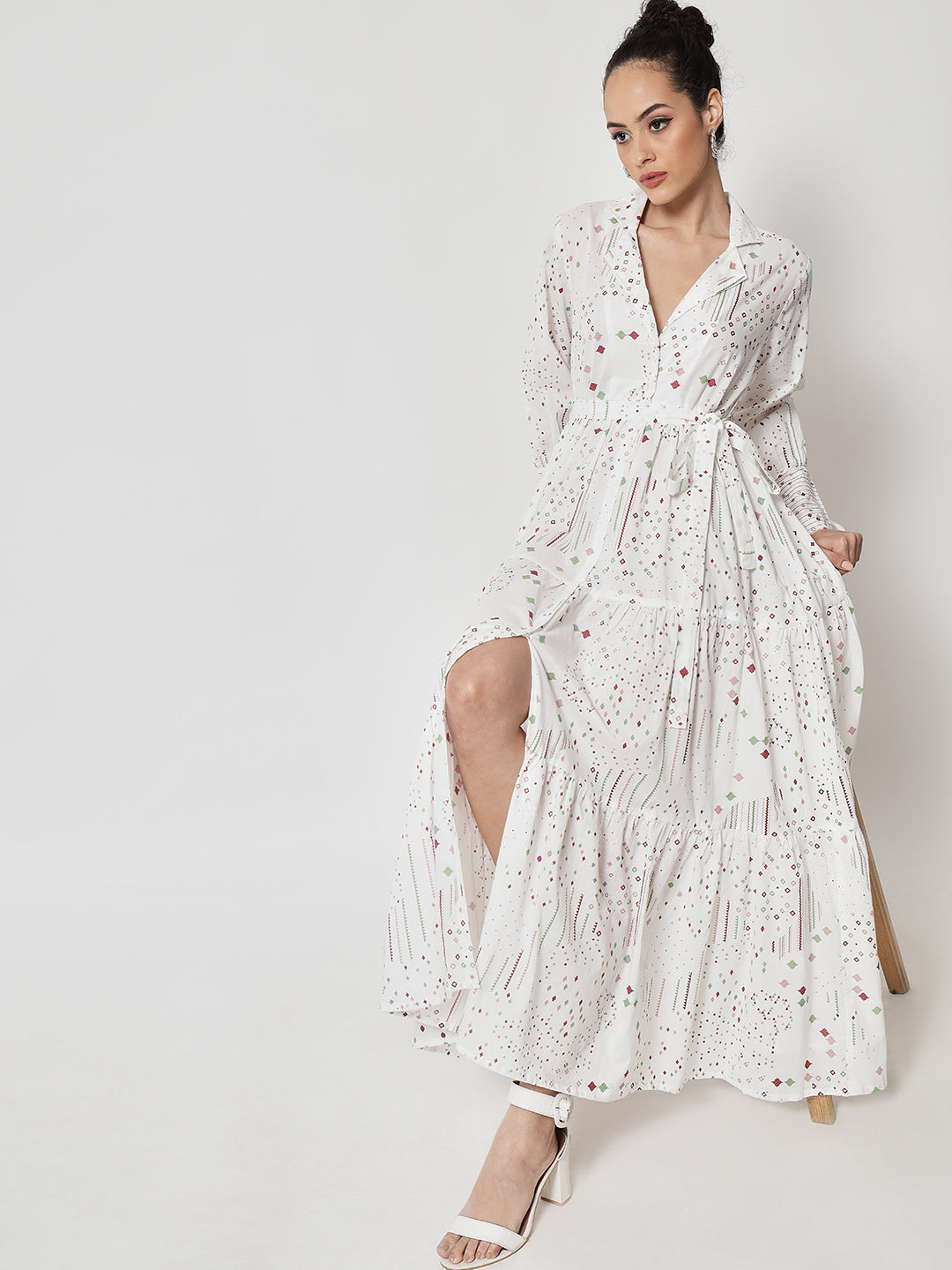 Cotton Printed ' Sitaare ' Dress