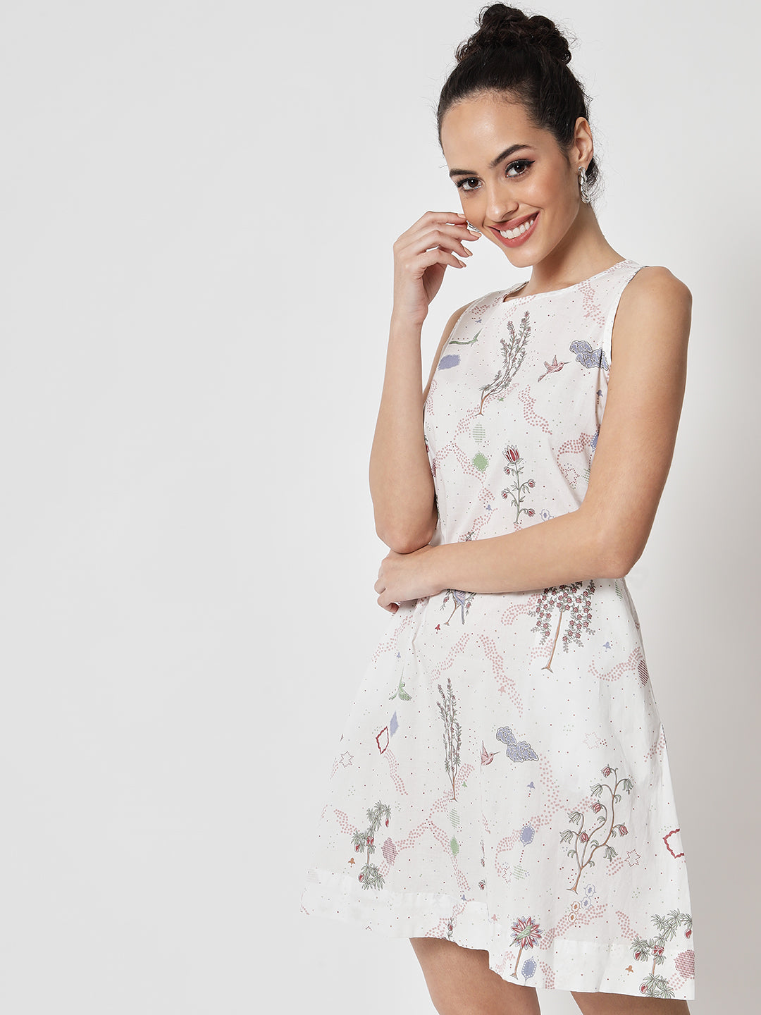 Cotton Printed ' Firdous ' Tunic