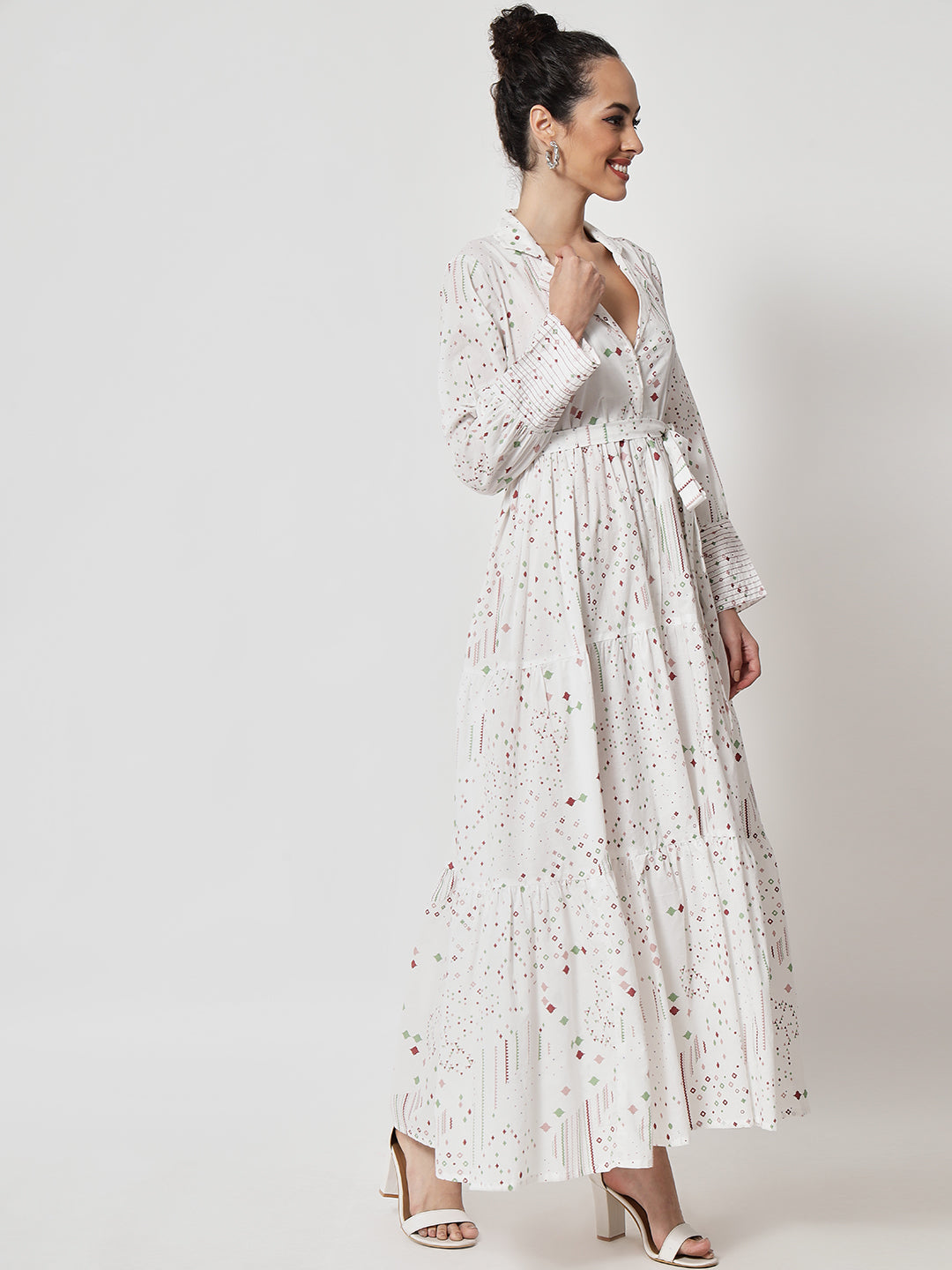 Cotton Printed ' Sitaare ' Dress