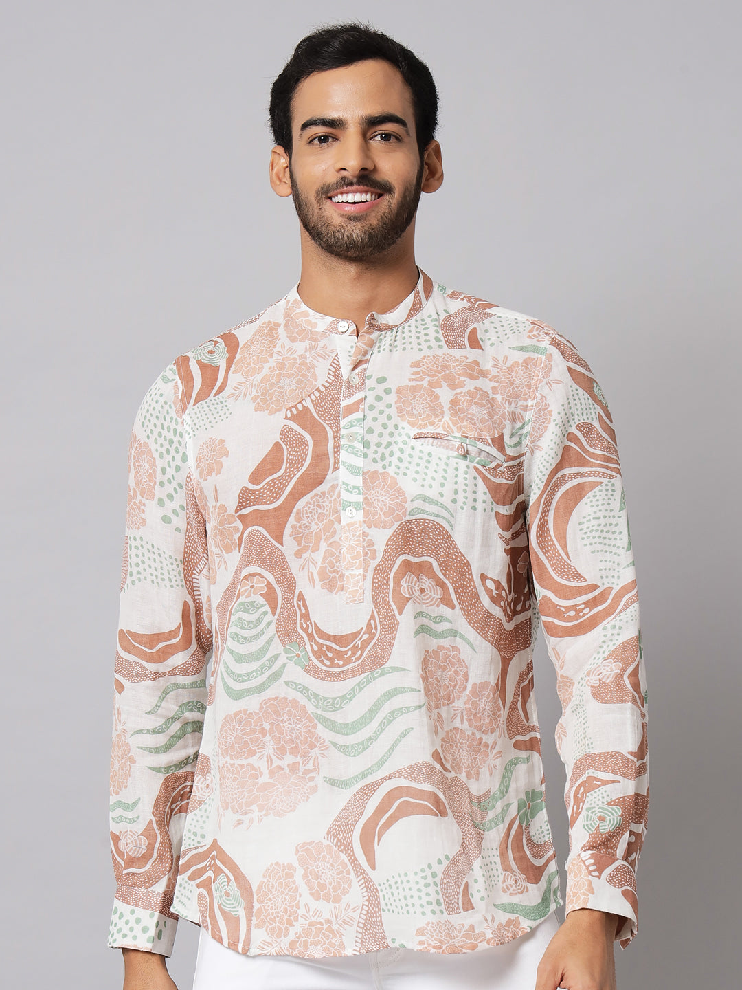 Printed ' Journey ' Shirt