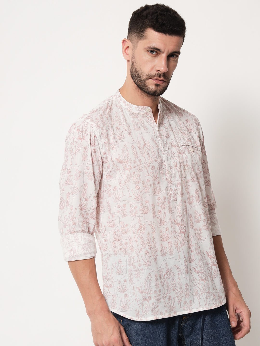 Cotton Printed ' Shajar ' Shirt