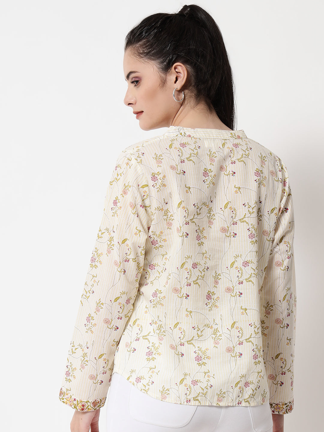 Printed ' Nargis ' Top