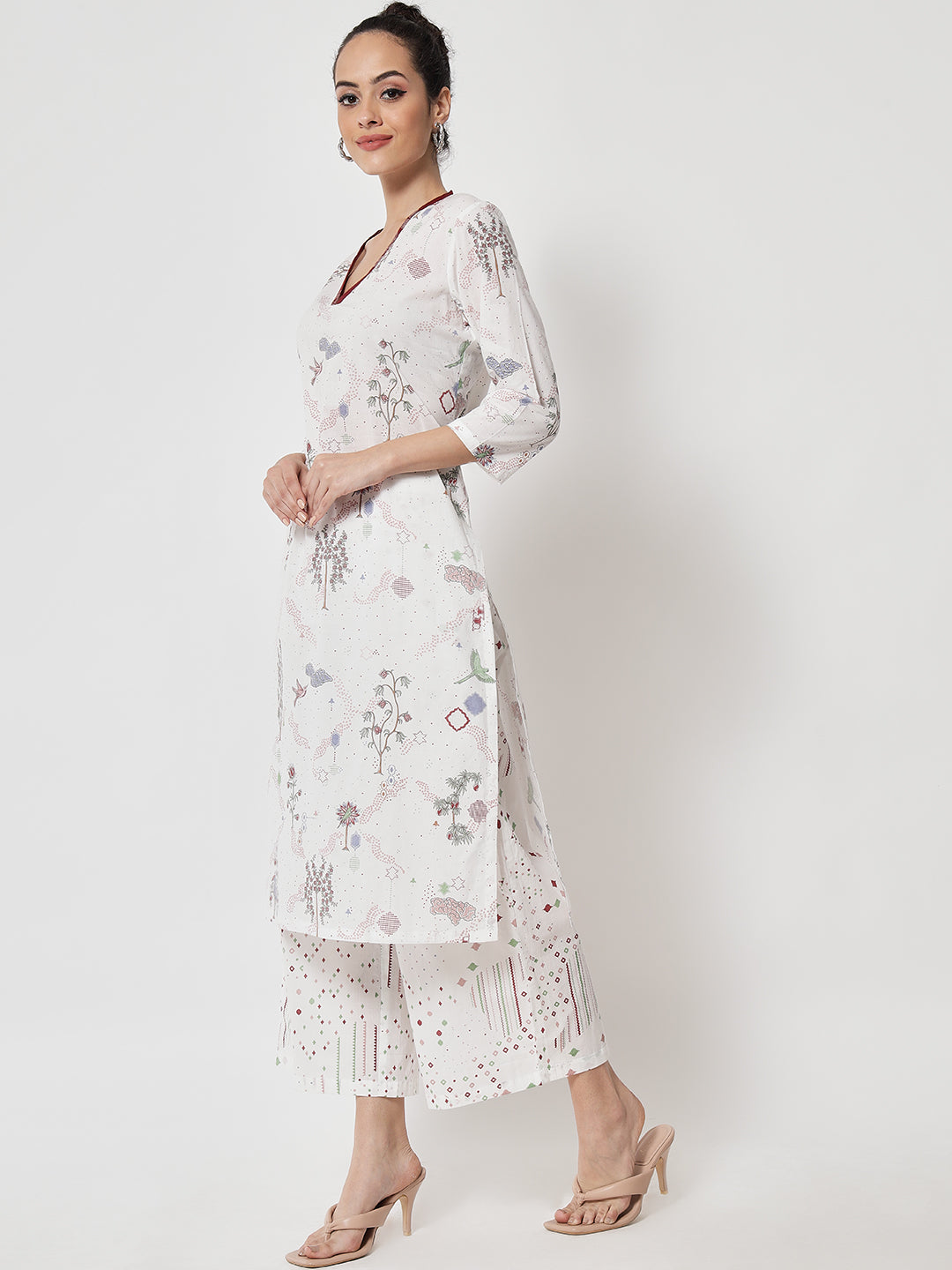 Cotton Printed ' Firdous ' Kurta