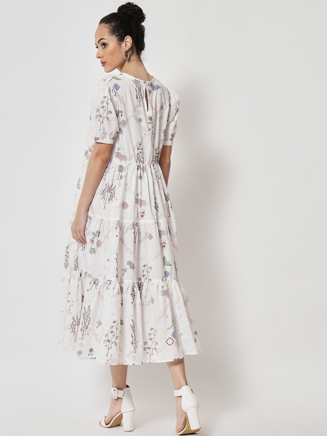 Cotton Printed ' Firdous ' Dress