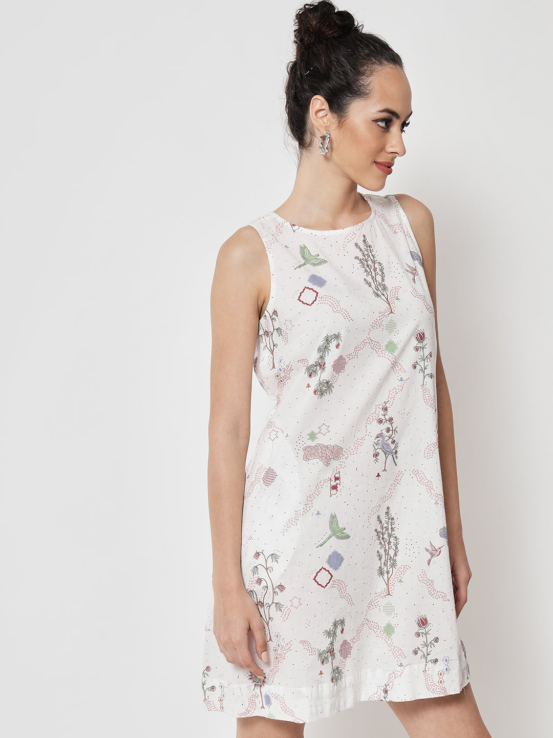 Cotton Printed ' Firdous ' Tunic