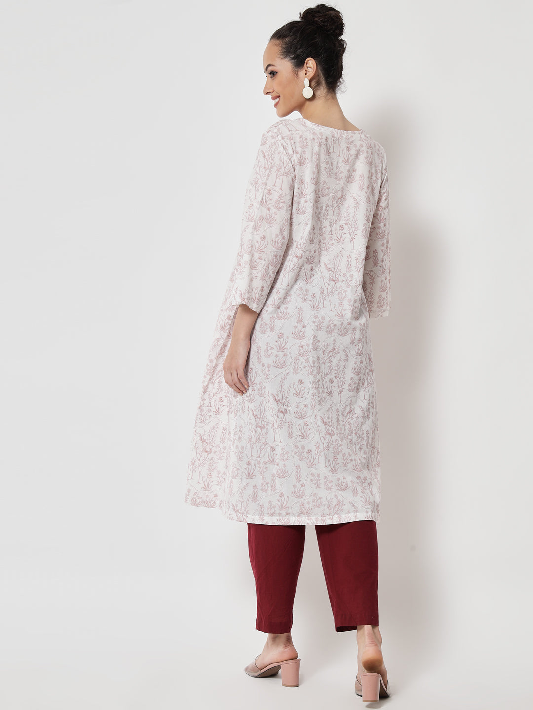 Cotton Printed ' Shajar ' Kurta