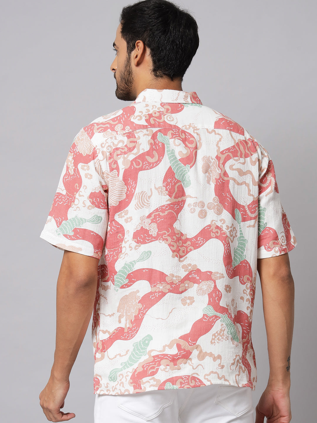 Cotton Printed Casual ' Origin ' Shirt