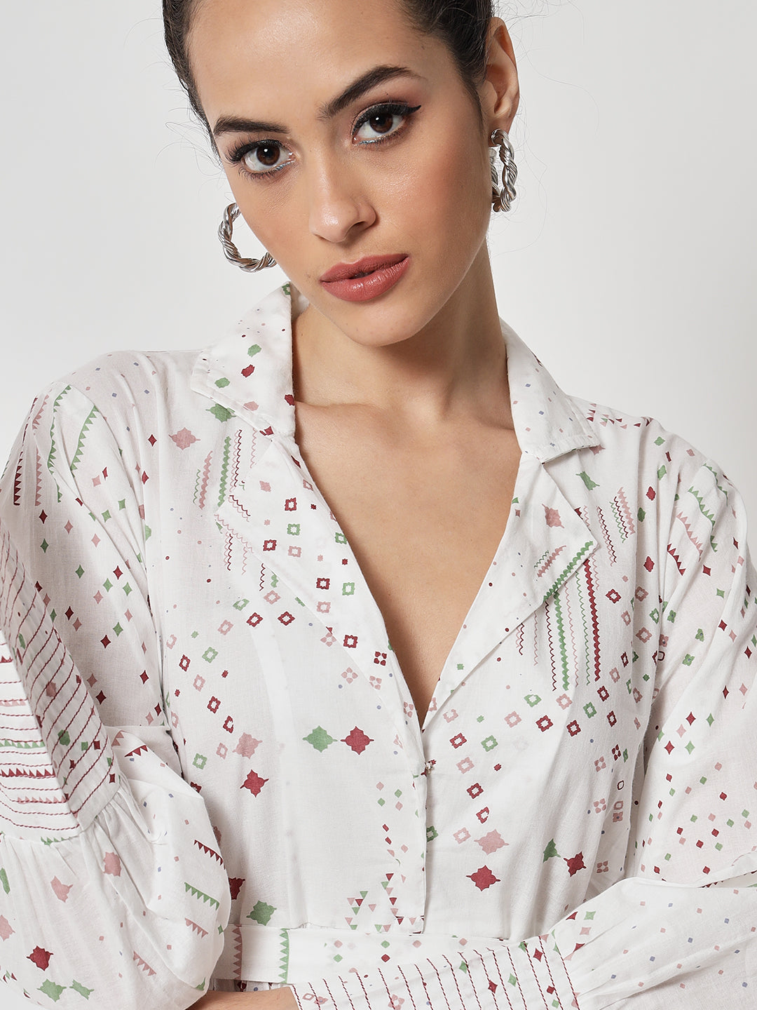 Cotton Printed ' Sitaare ' Dress