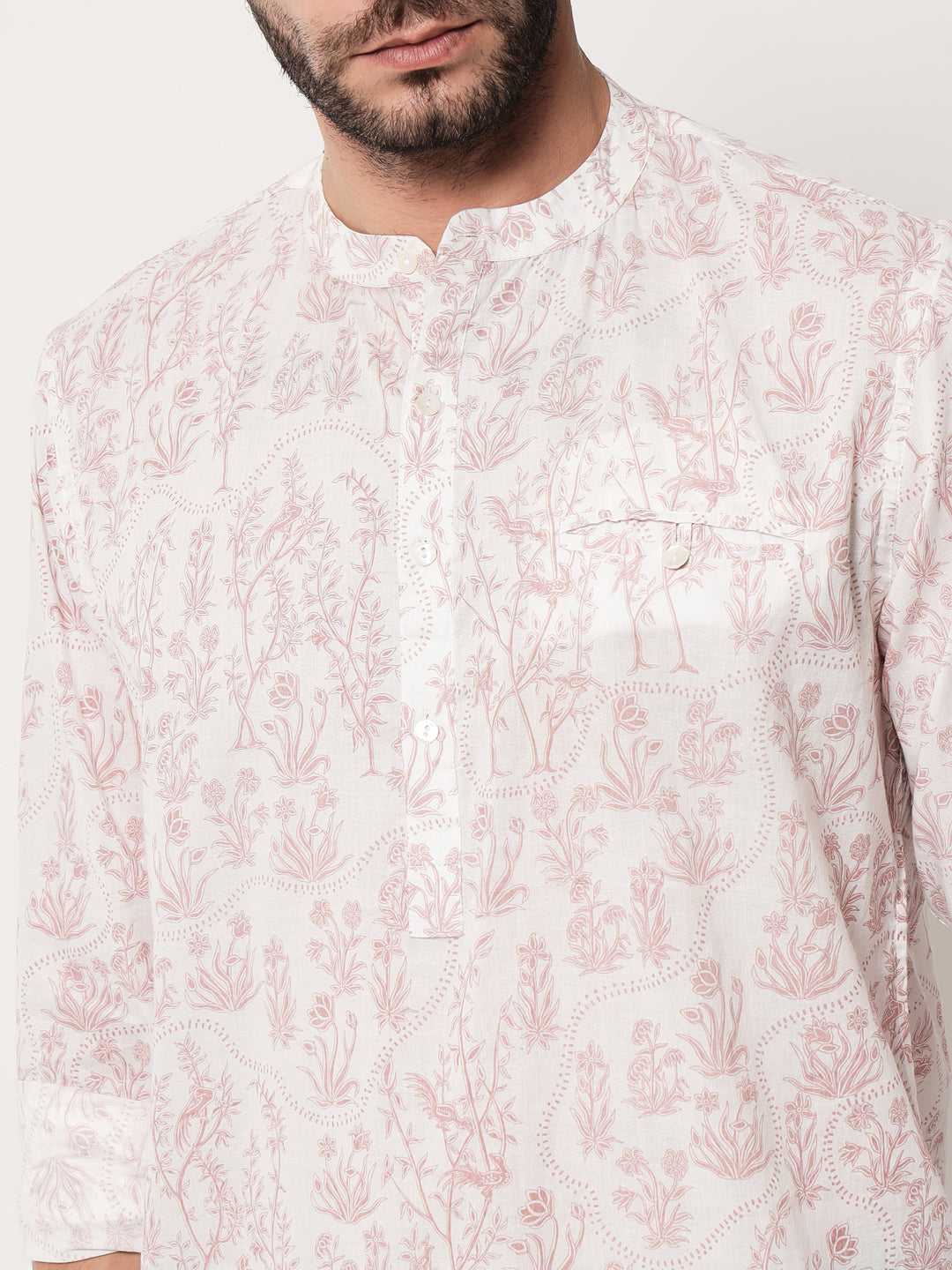 Cotton Printed ' Shajar ' Shirt