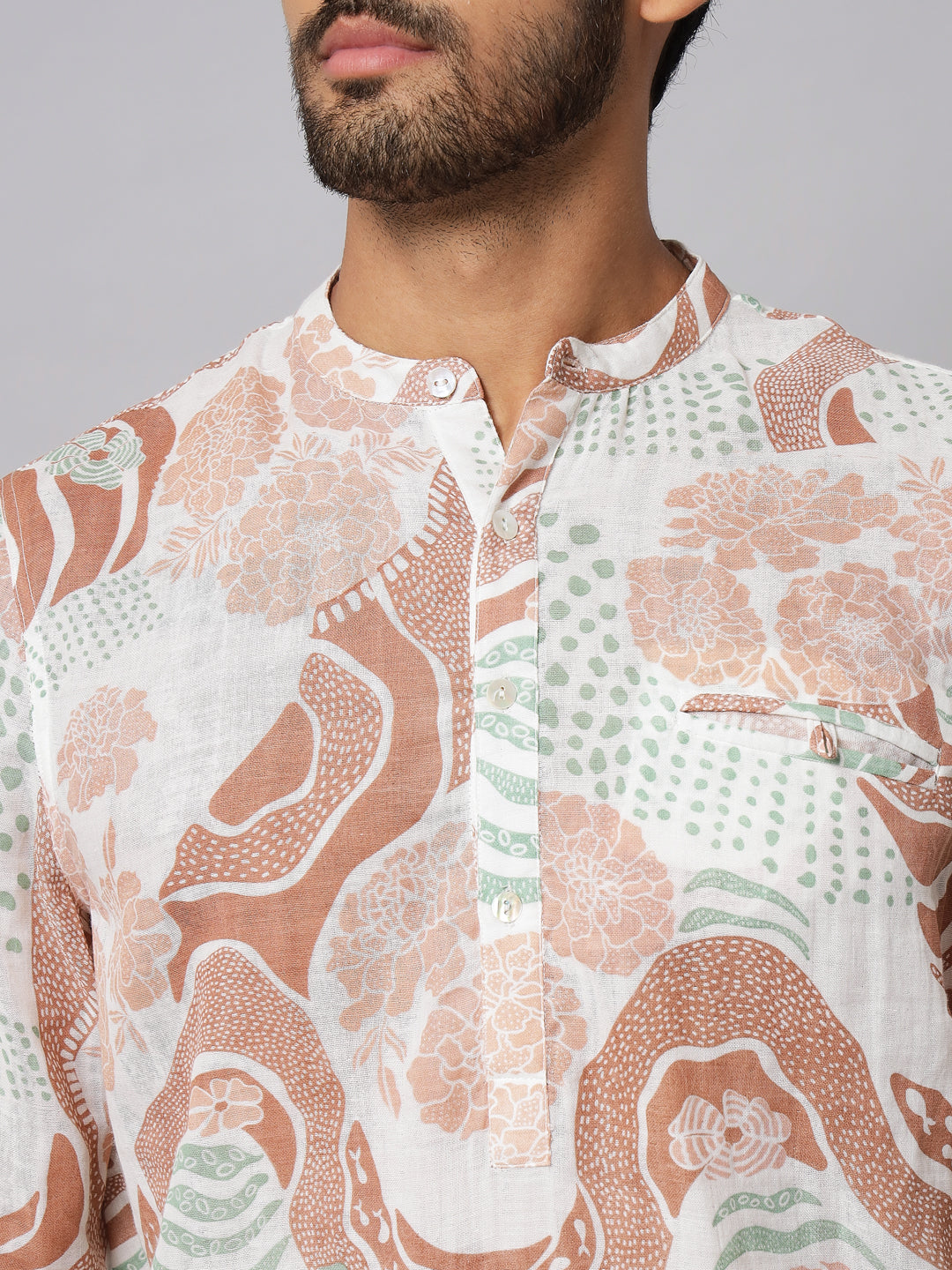 Printed ' Journey ' Shirt