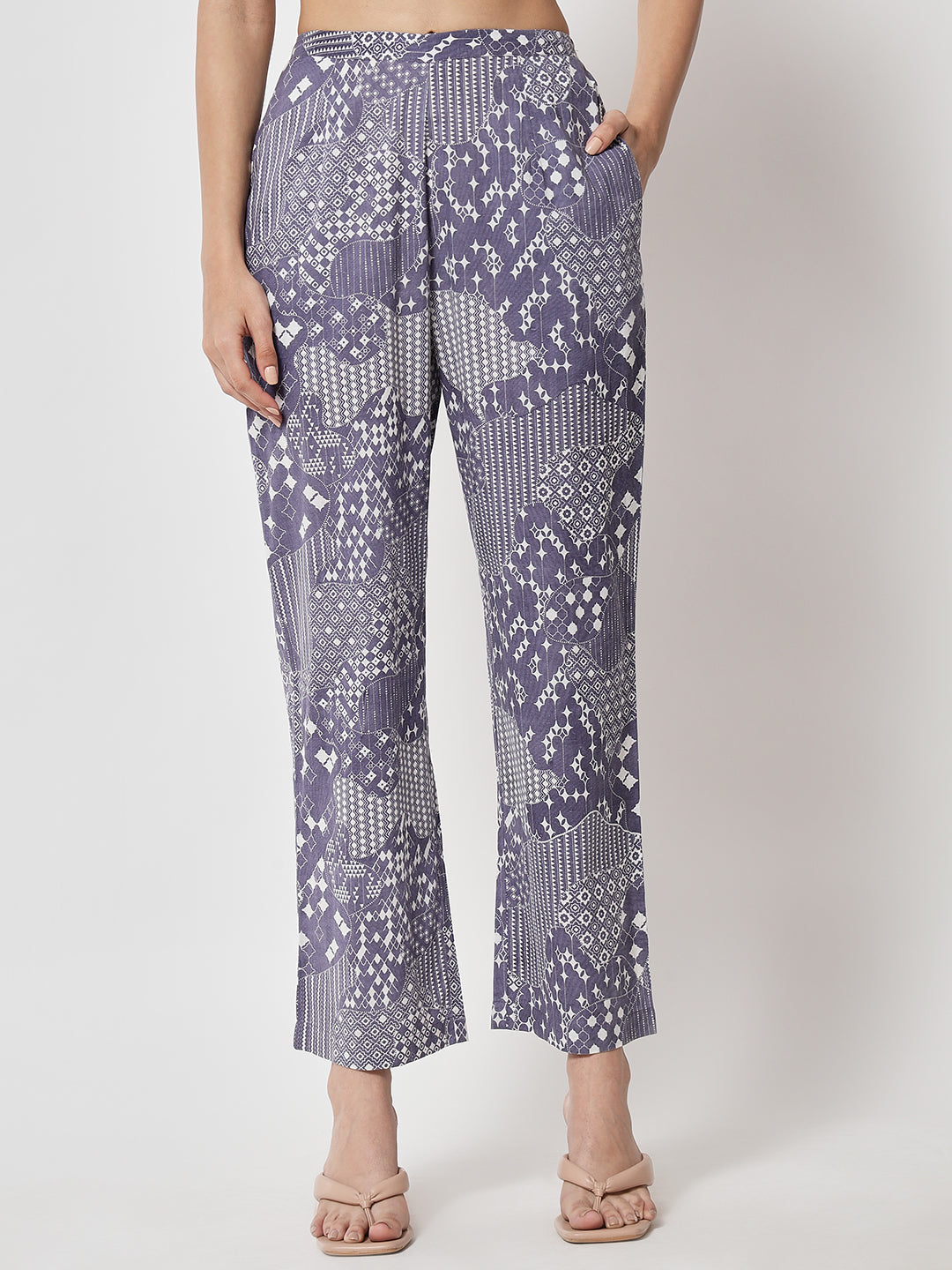 Cotton Printed ' Jharoka ' Co- Ord Set
