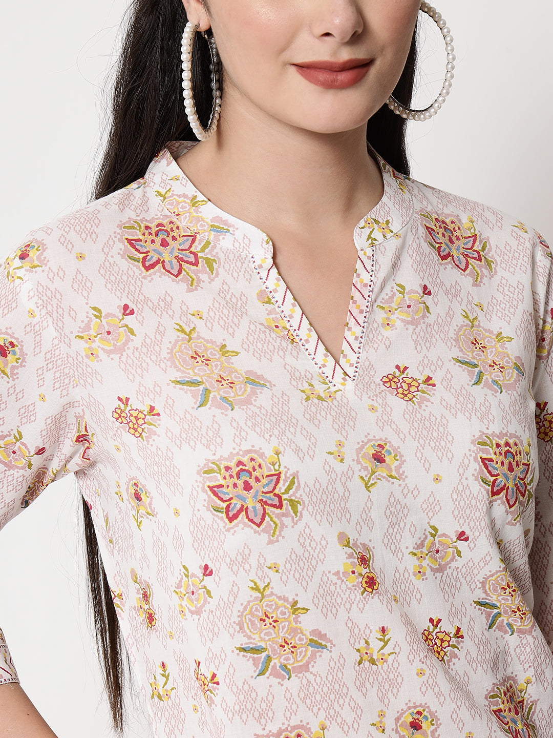 Printed ' Amaltaas ' Kurta