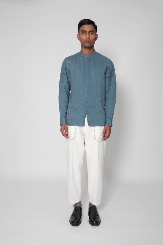 Printed Artist Casual Shirt