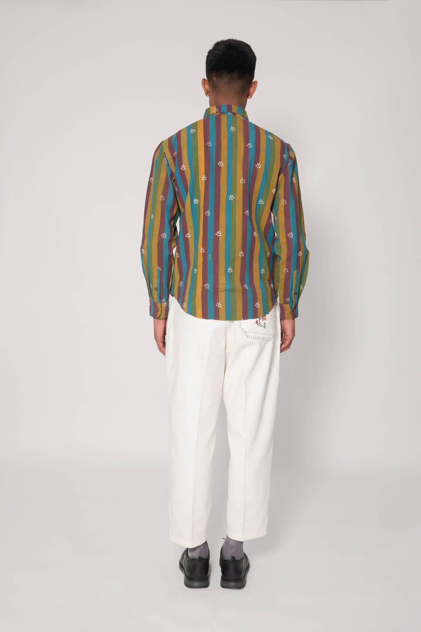 Printed Moonleaf Casual Shirt