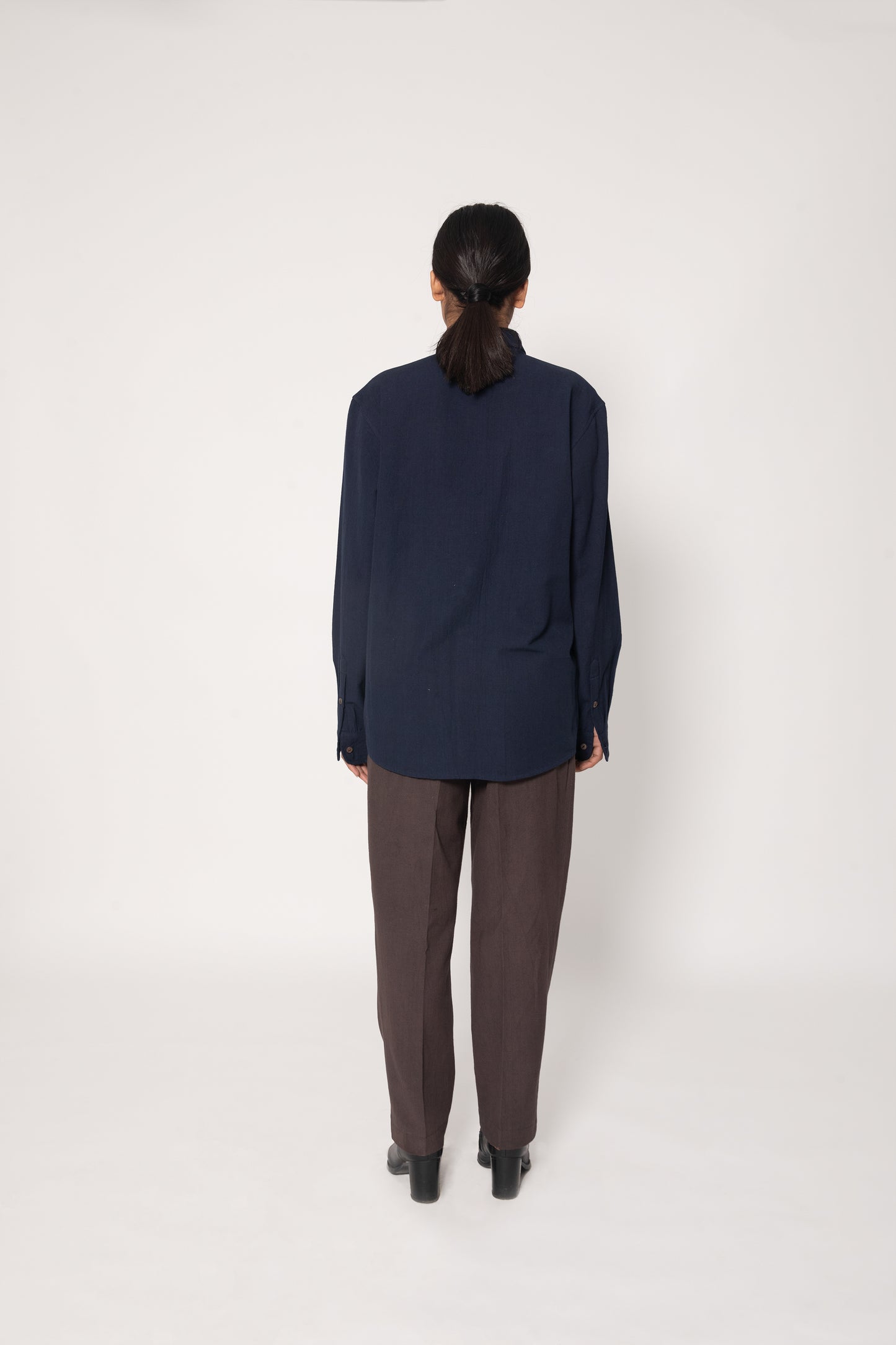 Structured Placket Casual Shirt