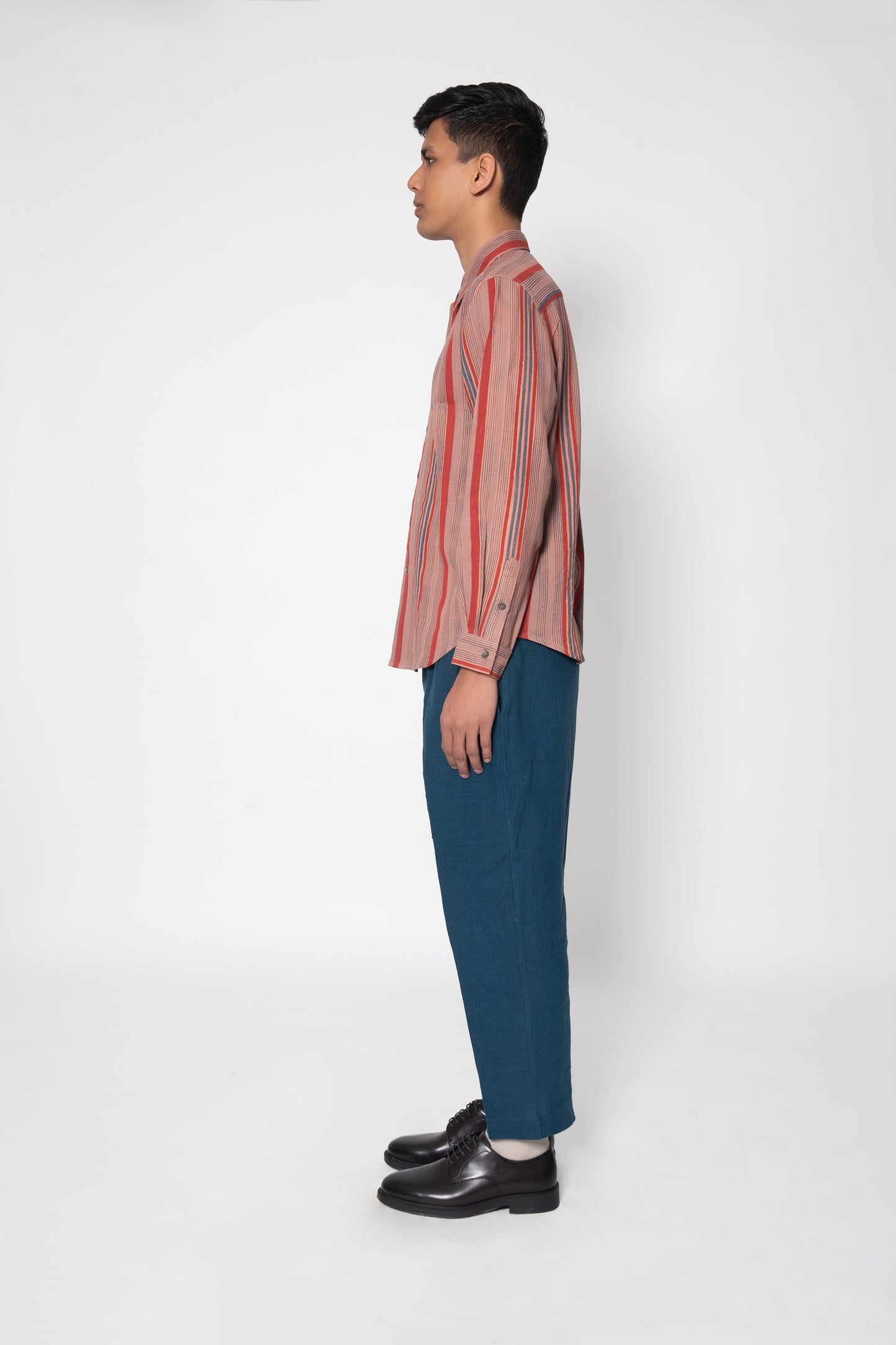 Printed Baiadera Stripe Casual Shirt