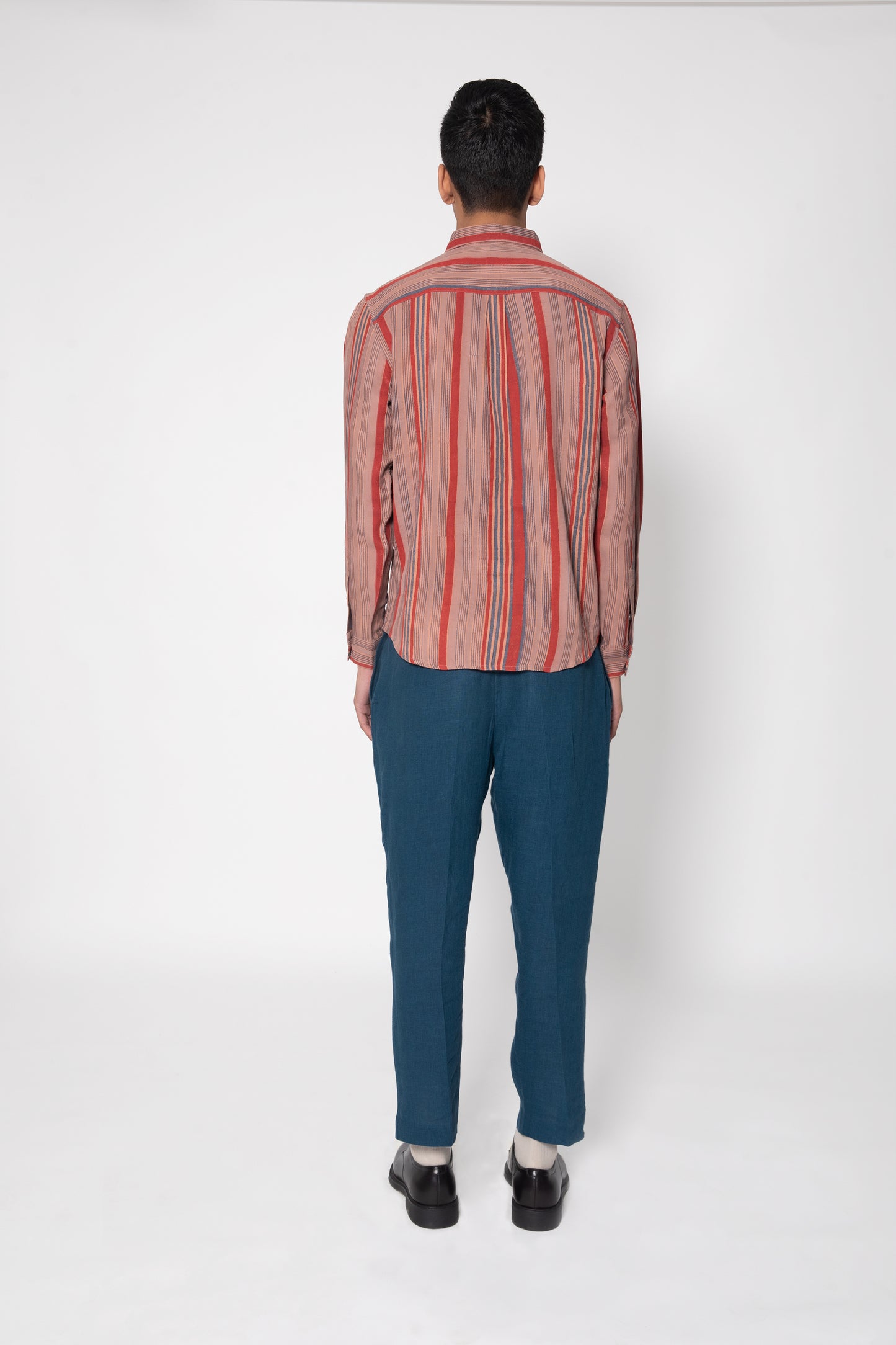 Printed Baiadera Stripe Casual Shirt