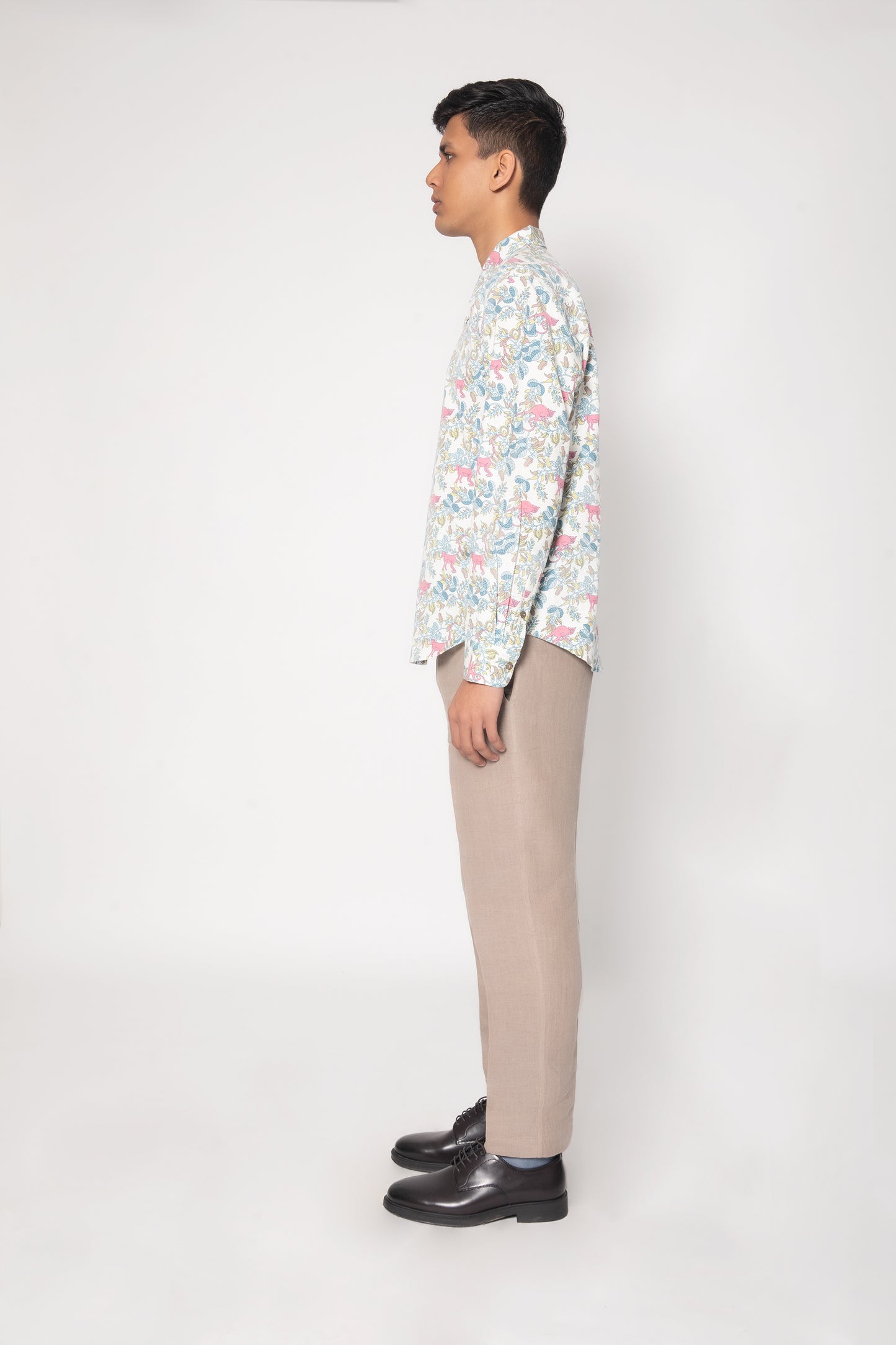 Printed Monkey Palash Shirt