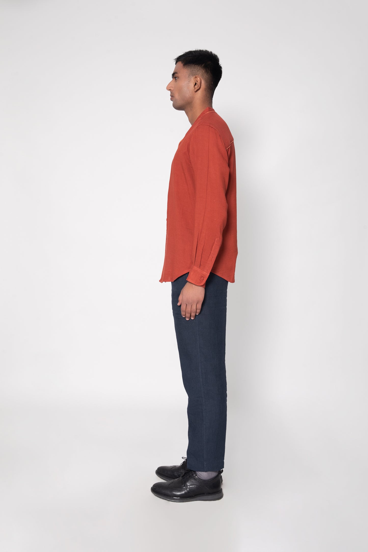 Contrast Detailed Casual Shirt