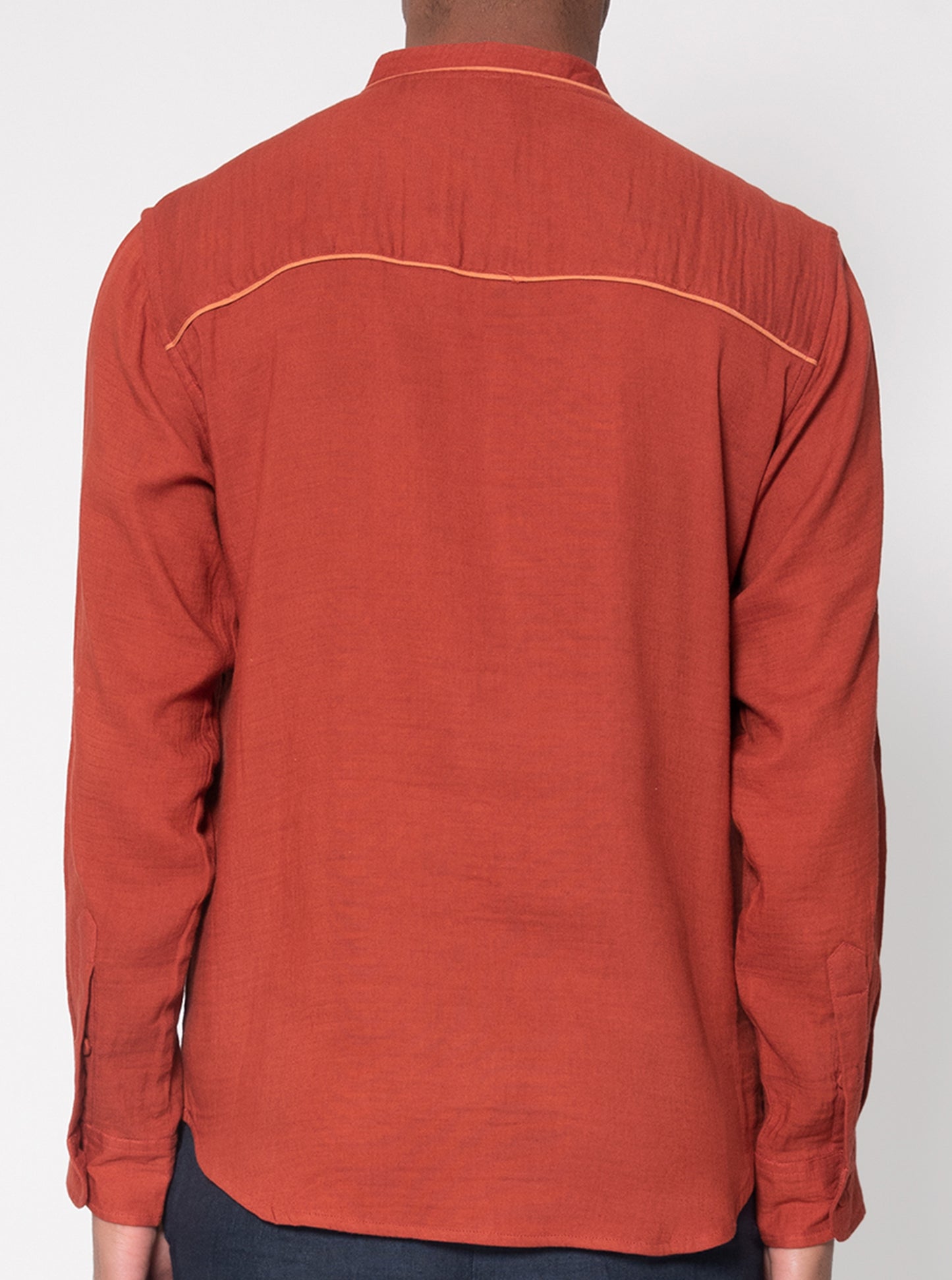 Contrast Detailed Casual Shirt