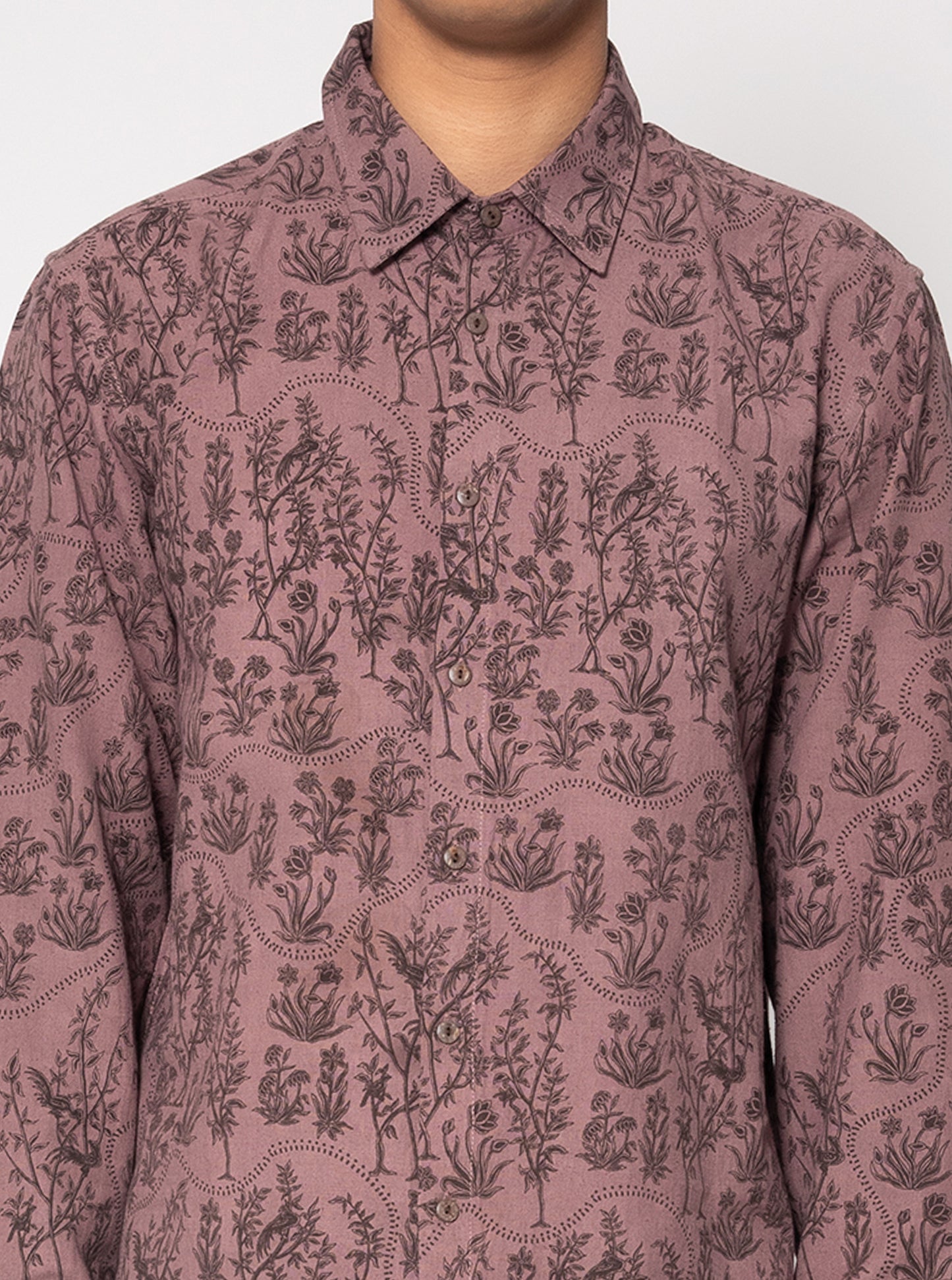 Printed Garden Casual Shirt