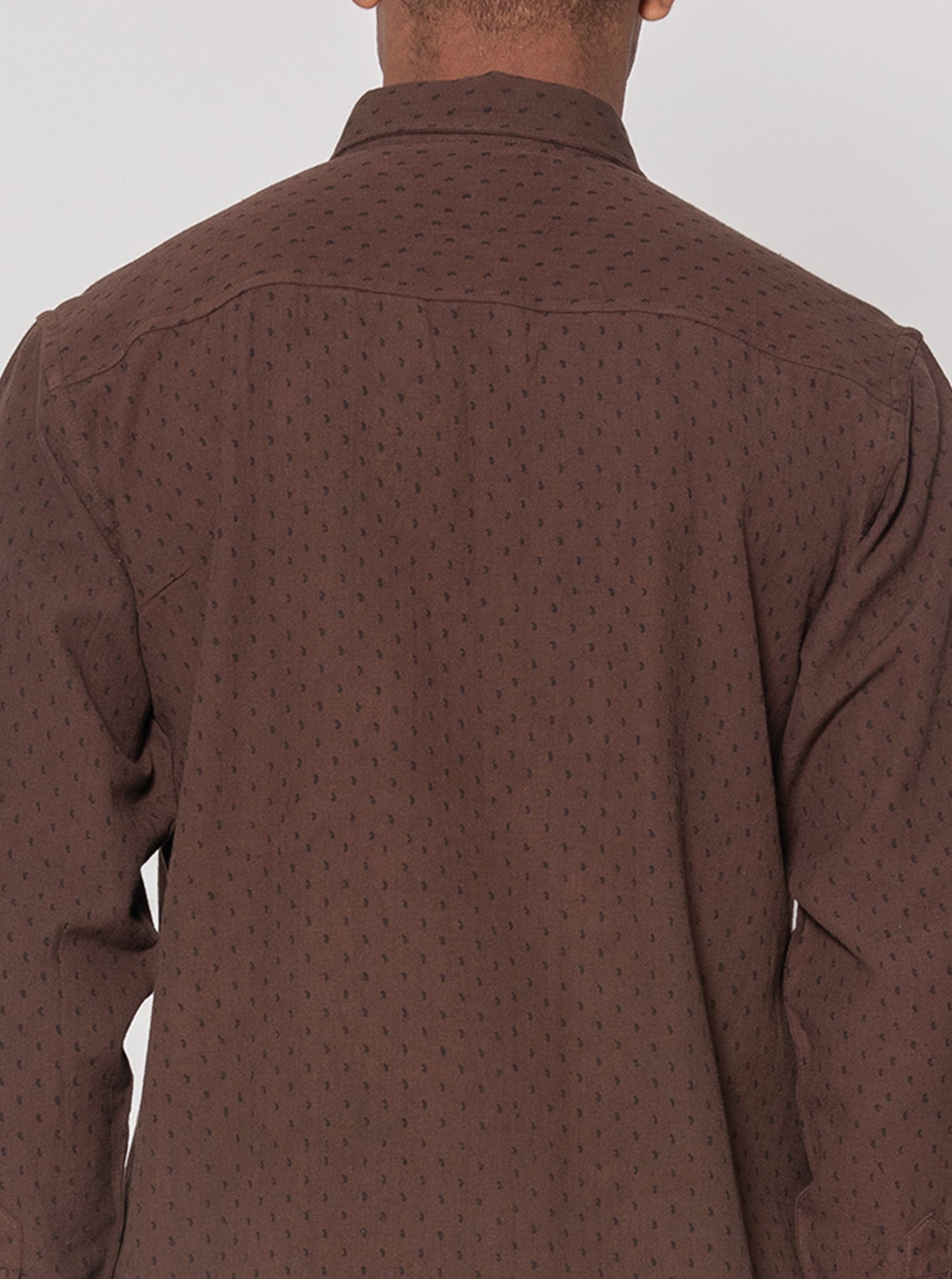 Printed Paisley Dots Casual Shirt