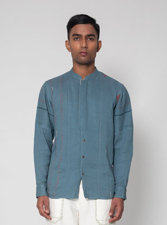 Printed Artist Casual Shirt