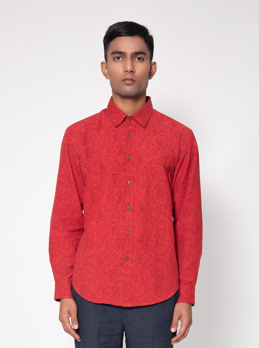 Printed Neem Jaal Shirt