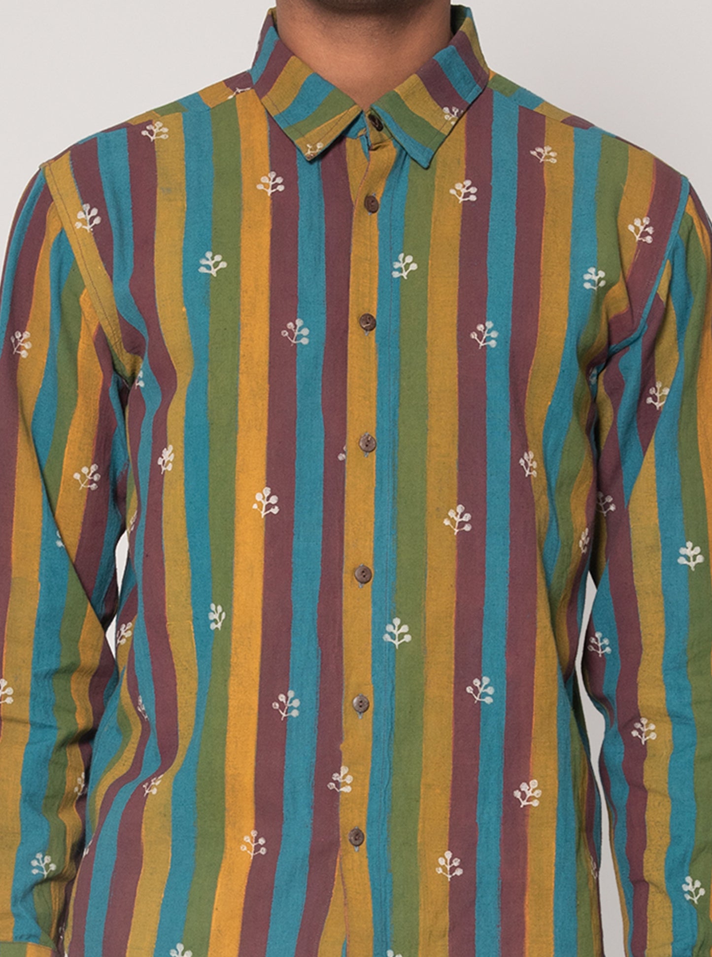 Printed Moonleaf Casual Shirt