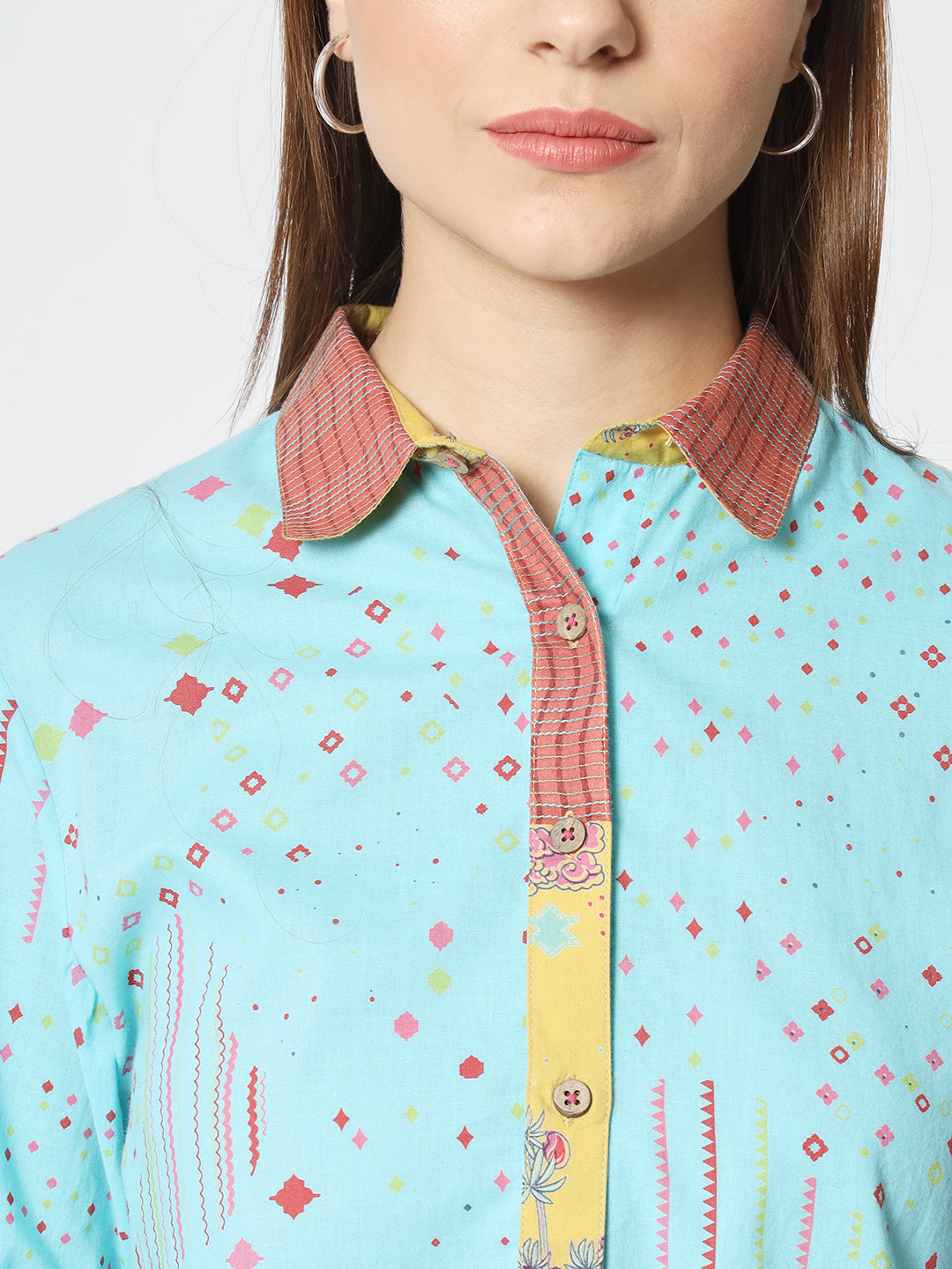 Multicolored 'Sitaare' Shirt